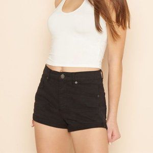 Retro High Waist Short - Black - size 3